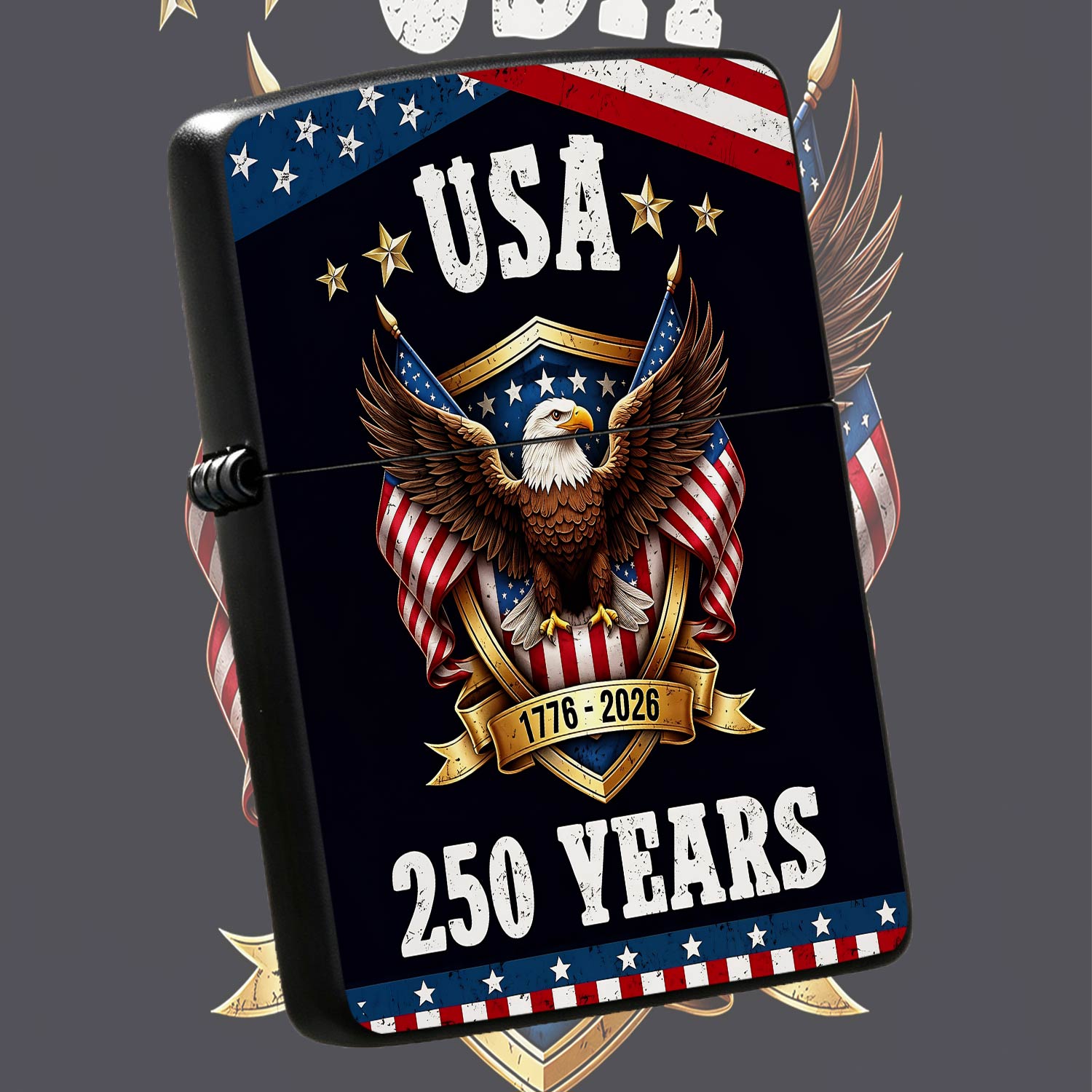 Outdoor Camping Usa - Korek Api Edisi Peringatan 250 Tahun
