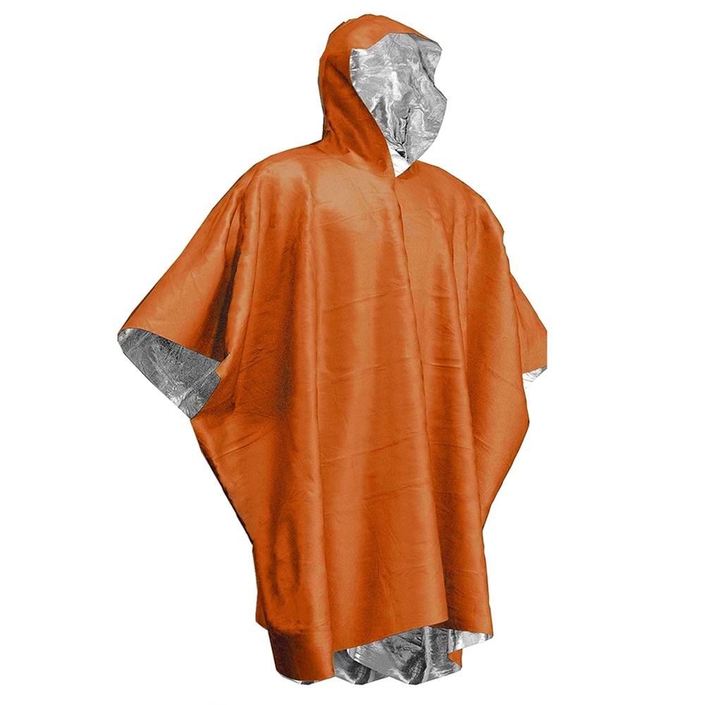 Camping Rain Poncho - 1Pcs Jas Hujan Darurat untuk Hiking