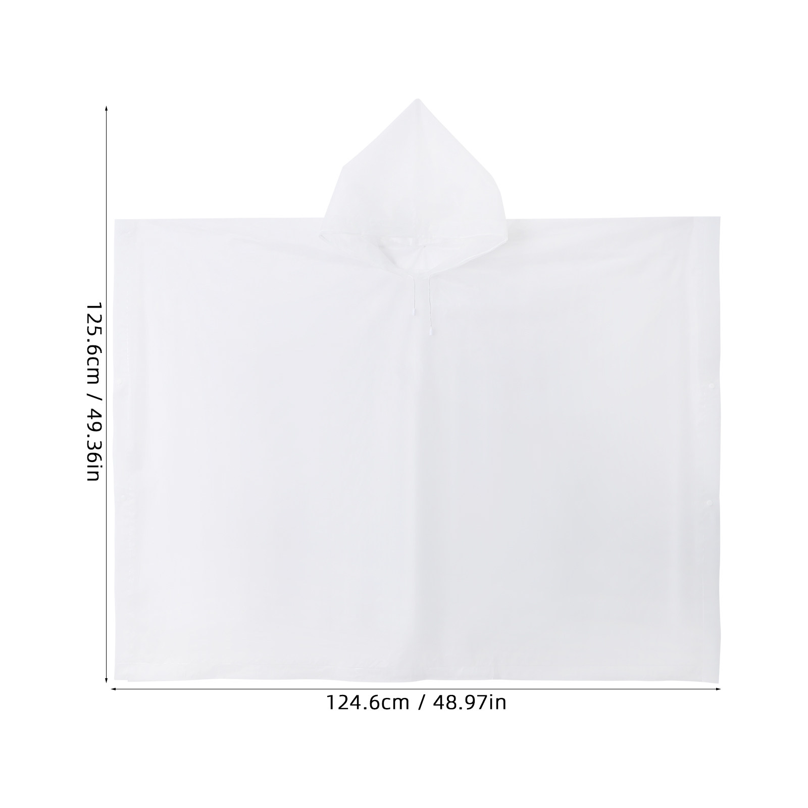 2 buah Jas Hujan Transparan, T - Camping Rain Poncho ulasan dan harga