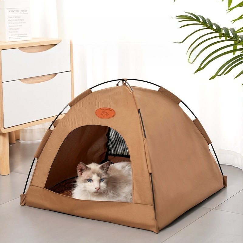 Tenda Lipat Kucing 4 Musim Rum - Outdoor Camping Dog Bed ulasan dan harga