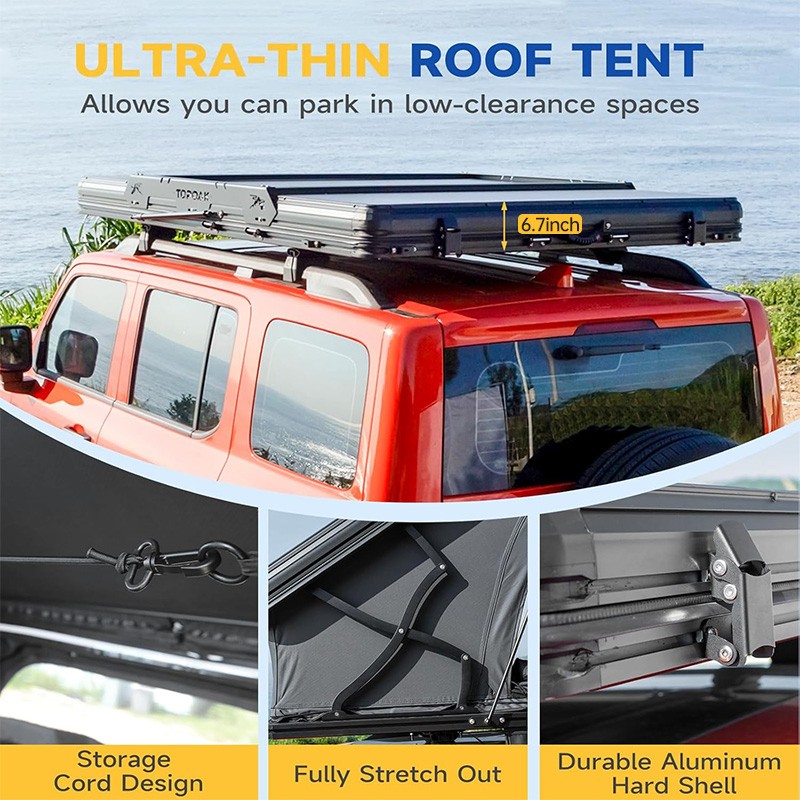 Tenda Atap Mobil Aluminium 1.4 - Outdoor Camping Van Tent ulasan dan harga