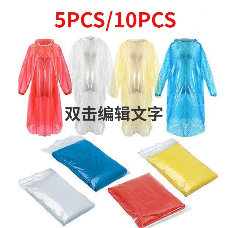 Jas hujan sekali pakai anak de - Camping Rain Poncho ulasan dan harga