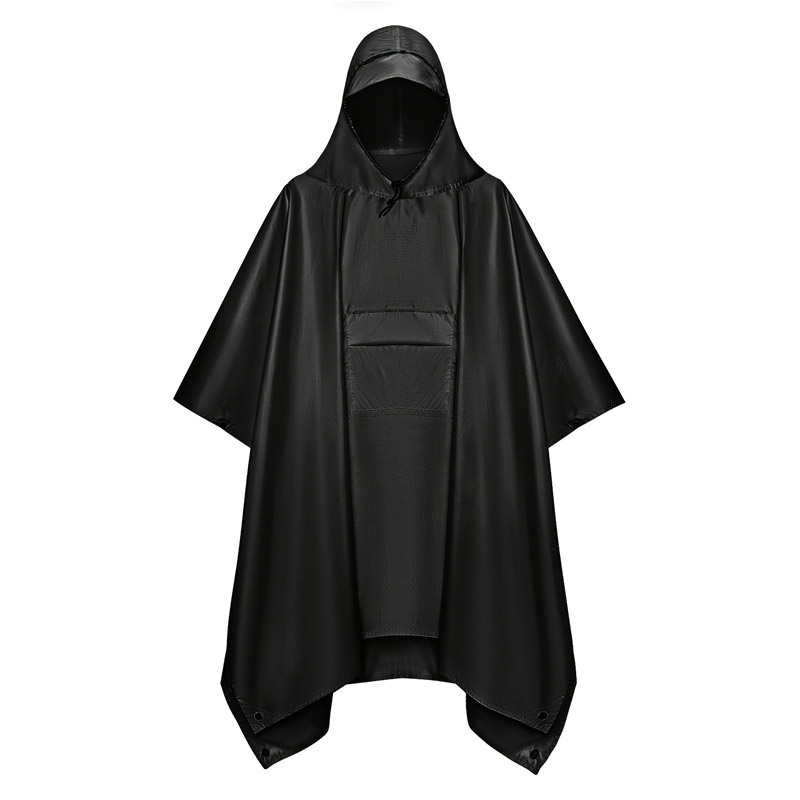 Jas Hujan Taktis Multifungsi 3 - Camping Rain Poncho ulasan dan harga